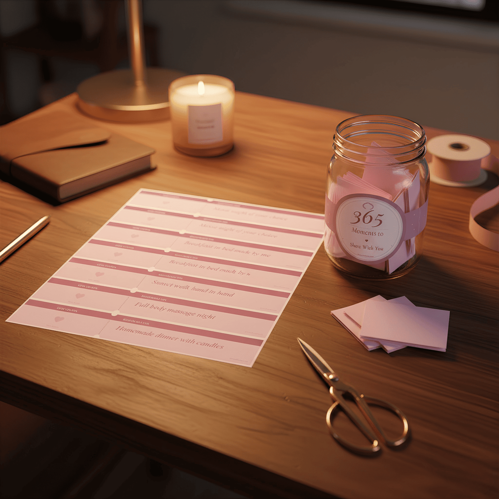 365 Moments to Share With You Date Jar Printable