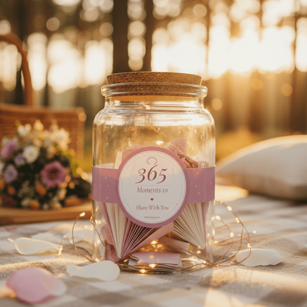 365 Date Jar Printable - Romantic date ideas in a jar